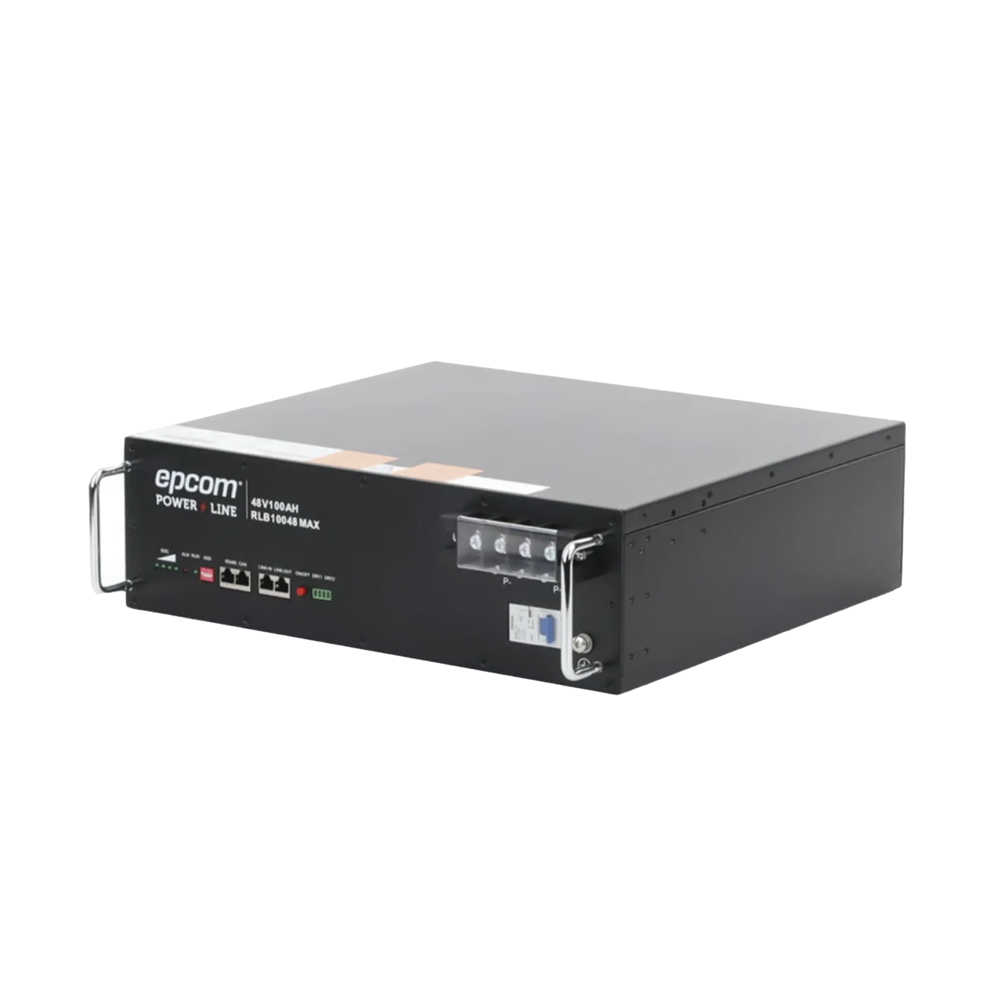 BATERÍA DE LITIO DE 4.8 KWH, 48 VCC ,104 AH, 3U DE MONTAJE EN RACK.-Energía-EPCOM POWER LINE BY RITAR-Bsai Seguridad & Controles