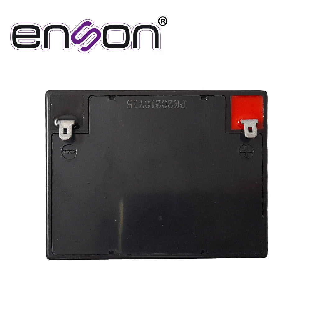 BATERIA DE RESPALDO ENSON ENS-BT412 12VDC 4A BASE PLOMO-ACIDO PARA FUENTES DE PODER Y SISTEMAS DE RESPALDO-Baterías-ENSON-Bsai Seguridad & Controles