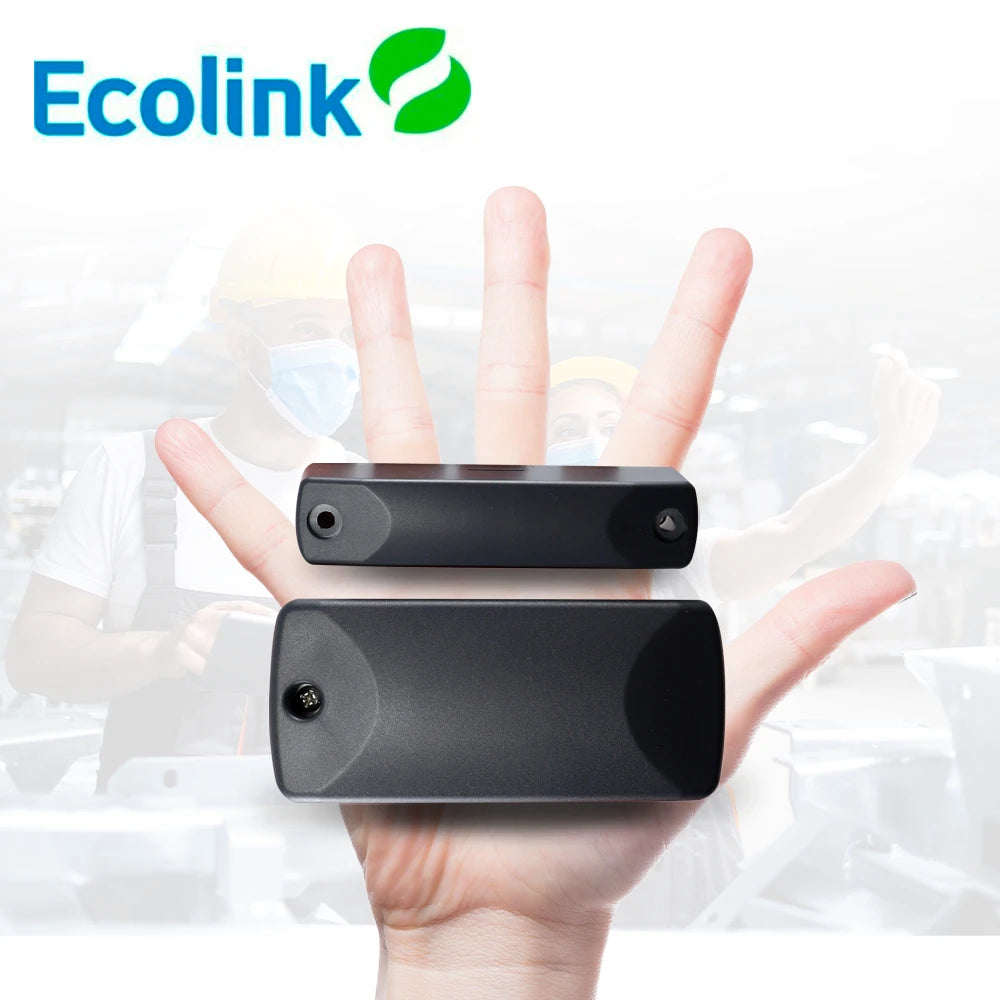 SENSOR MAGNETICO INALAMBRICO PARA EXTERIOR ECOLINK WST-242 FRECUENCIA 345 MHZ COMPATIBLE CON PANELES L7000LA, L5210LA, VISTA48LA Y VISTA21IP / BATERIA INCLUDIA-Detectores / Sensores-ECOLINK-Bsai Seguridad & Controles