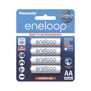BATERÍA RECARGABLE AA 1.2V ENELOOP / NI-HM / PAQUETE DE 4 BATERÍAS-Energía-PANASONIC-Bsai Seguridad & Controles