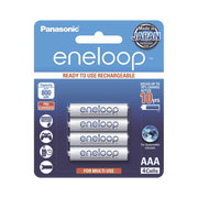 BATERÍA RECARGABLE AAA 1.2V ENELOOP / NI-HM / PAQUETE DE 4 BATERÍAS-Energía-PANASONIC-Bsai Seguridad & Controles