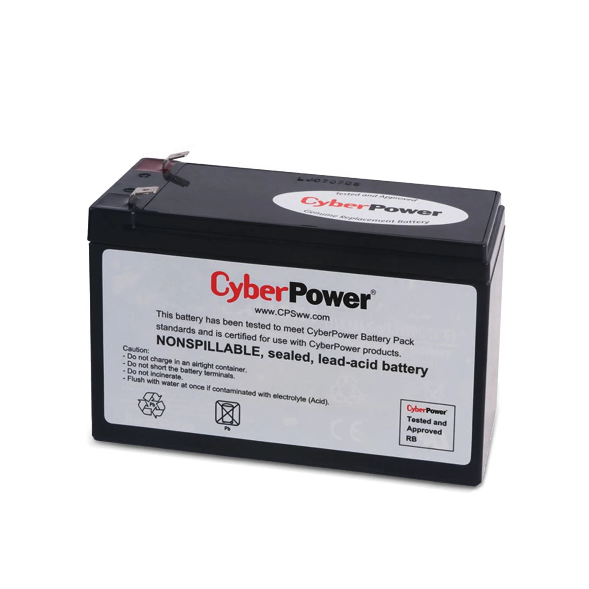BATERIAS DE 12V 26AH BATERIAS CYBERPOWER BCA40N251-Bater&iacute;as-CYBERPOWER-Bsai Seguridad & Controles