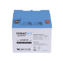 BATERÍA 12 VCC / 40 AH / UL / TECNOLOGÍA AGM-VRLA / PARA USO EN EQUIPO ELECTRÓNICO, ALARMAS DE INTRUSIÓN / INCENDIO/ CONTROL DE ACCESO / VIDEO VIGILANCIA / T2-Energía-LINKEDPRO BY EPCOM-LK4012-Bsai Seguridad & Controles