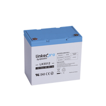 BATERÍA 12 VCC / 55 AH / UL / TECNOLOGÍA AGM-VRLA / PARA USO EN EQUIPO ELECTRÓNICO, ALARMAS DE INTRUSIÓN / INCENDIO/ CONTROL DE ACCESO / VIDEO VIGILANCIA / T2-Fuentes de Alimentación-LINKEDPRO BY EPCOM-LK5512-Bsai Seguridad & Controles