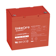 BATERÍA 12 VCC / 55 AH / UL / TECNOLOGÍA AGM-VRLA / RETARDO A LA FLAMA / PARA USO EN EQUIPO ELECTRÓNICO, ALARMAS DE INTRUSIÓN / INCENDIO/ CONTROL DE ACCESO / VIDEO VIGILANCIA / T2-Fuentes de Alimentación-LINKEDPRO BY EPCOM-Bsai Seguridad & Controles