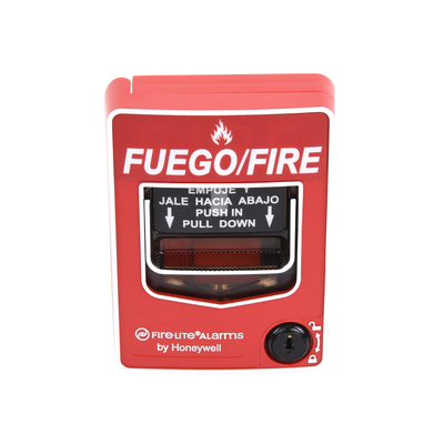 FIRE-LITE BG12-LX-SP - ESTACIÓN MANUAL DE INCENDIO / DIRECCIONABLE / DOBLE ACCIÓN / TEXTO EN ESPAÑOL / MONTAJE SUPERFICI