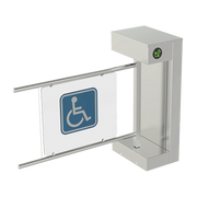 TORNIQUETE DE CORTESIA MOTORIZADO / ACABADO EN ACERO INOXIDABLE Y ACRILICO / BIDIRECCIONAL-Torniquetes y Puertas de Cortesía-CAME-Bsai Seguridad & Controles