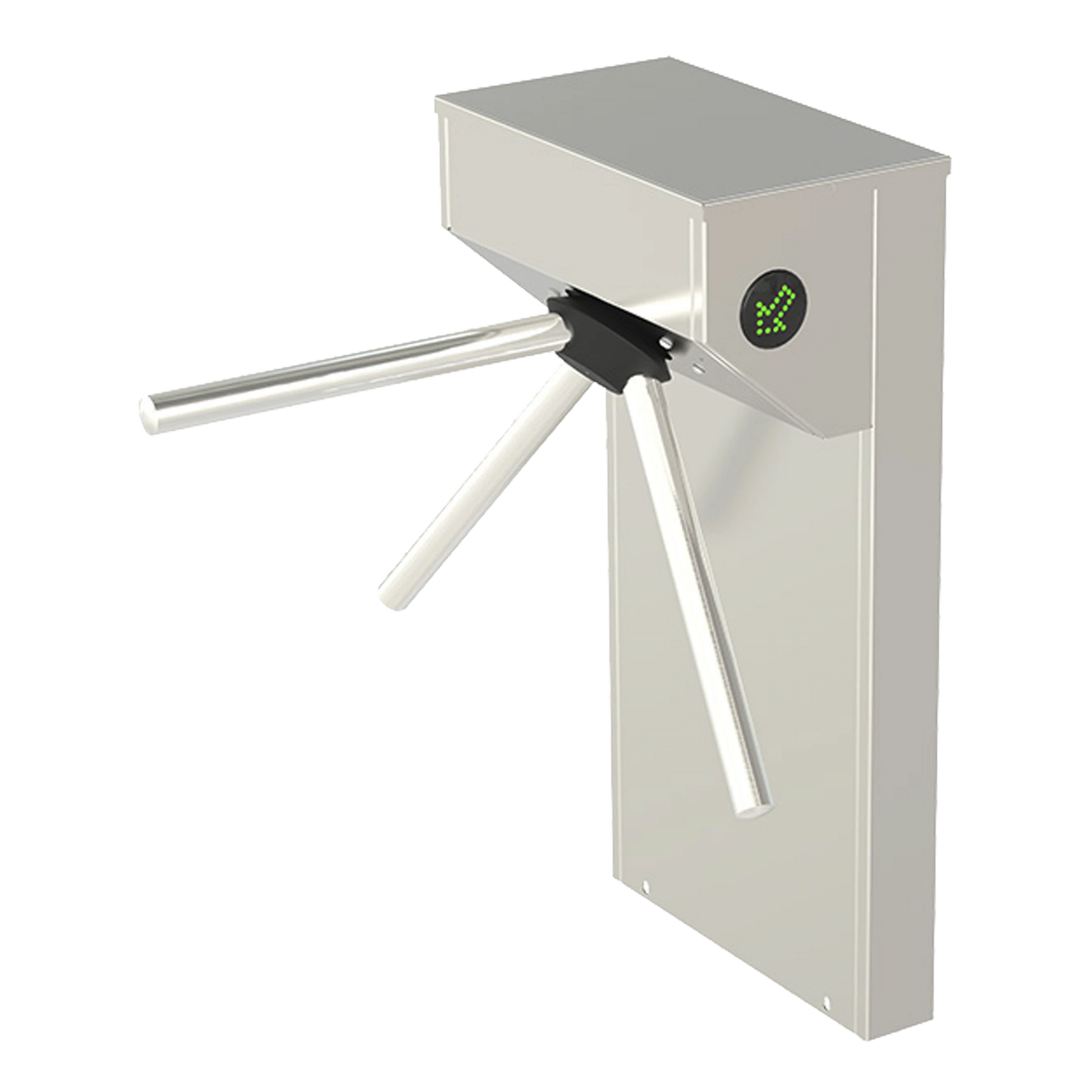 TORNIQUETE DE MEDIO CUERPO / ACABADO EN ACERO INOXIDABLE / BIDIRECCIONAL-Torniquetes y Puertas de Cortesía-CAME-Bsai Seguridad & Controles