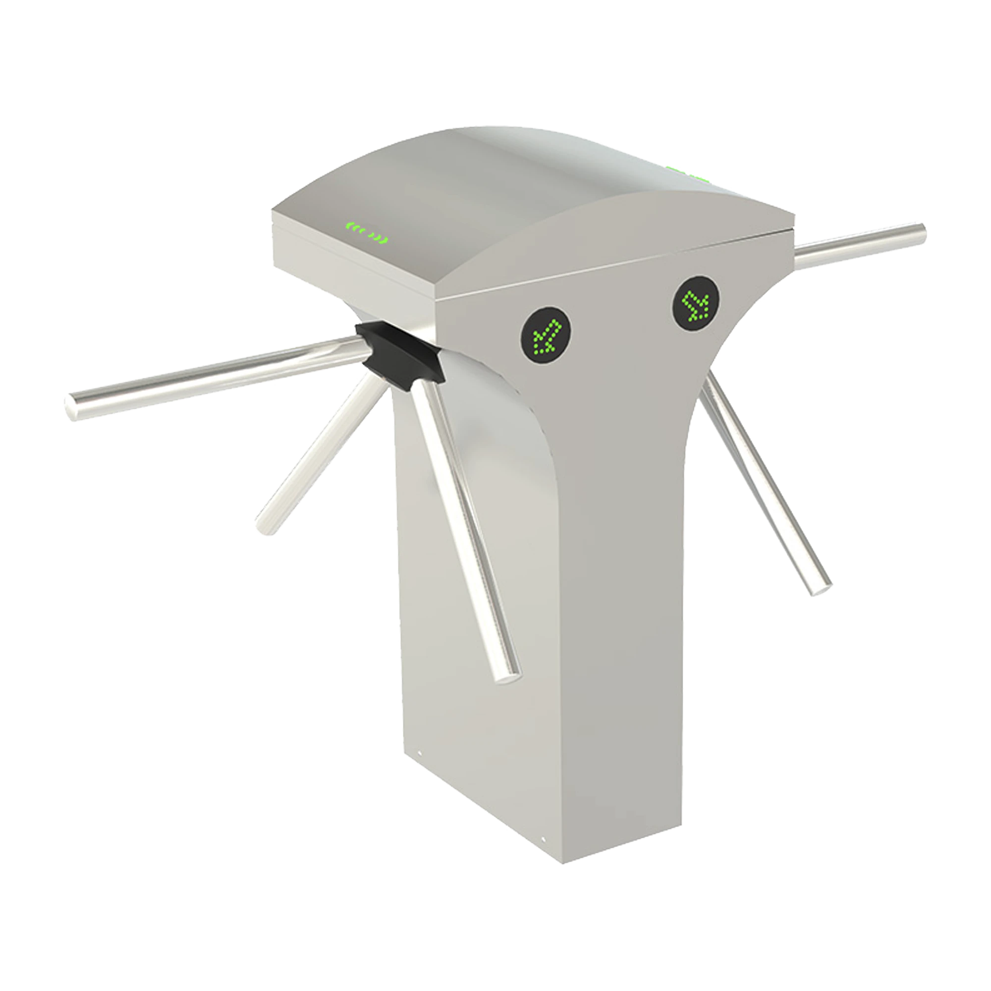 TORNIQUETE DE MEDIO CUERPO / DOBLE CARRIL / ACABADO EN ACERO INOXIDABLE / BIDIRECCIONAL-Torniquetes y Puertas de Cortesía-CAME-Bsai Seguridad & Controles