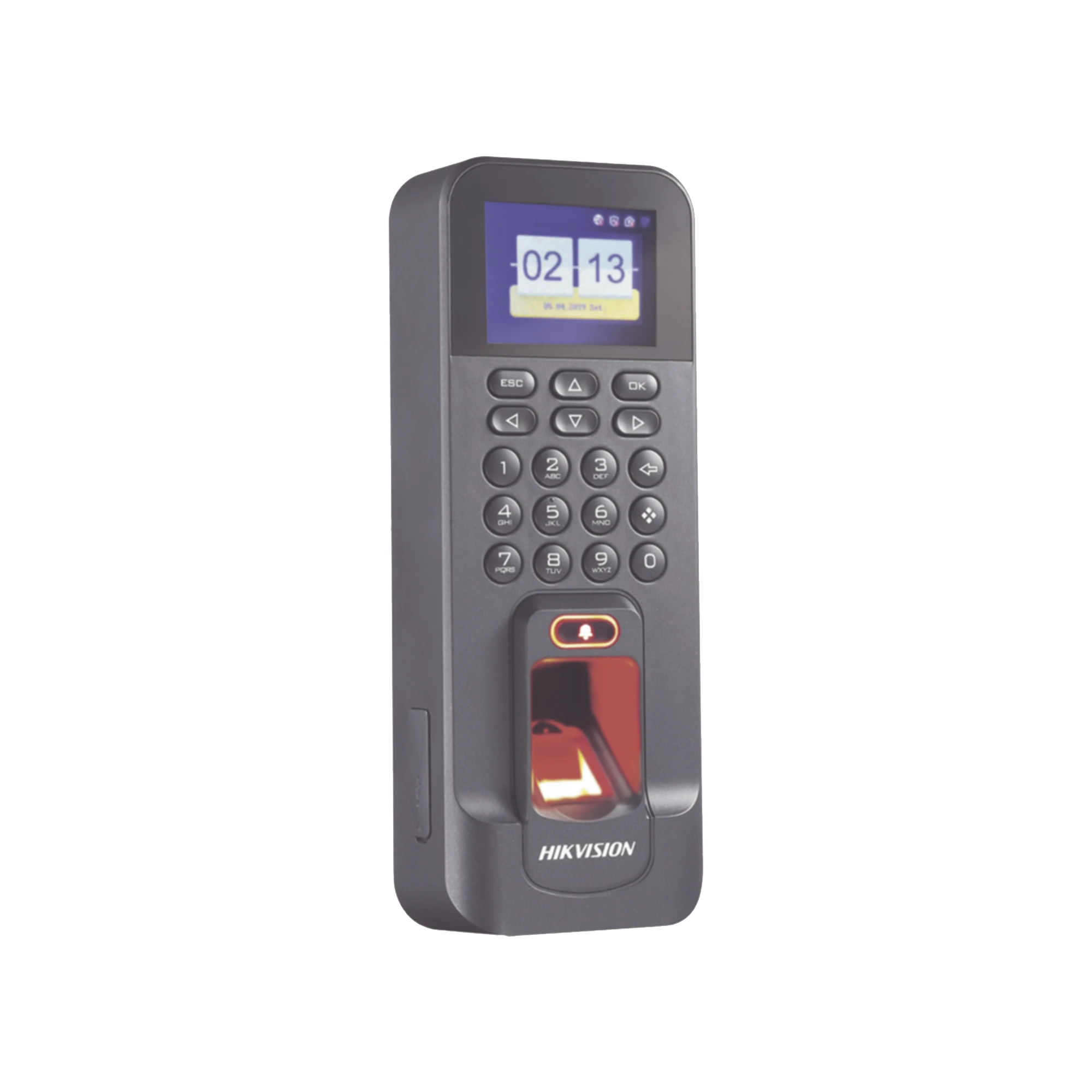 BIOMÉTRICO WIFI DE ACCESO Y ASISTENCIA COMPATIBLE CON APP HIK-CONNECT (P2P) / SOPORTA BIOMETRICO ESCLAVO RS-485 / LECTURA DE HUELLA Y TARJETAS EM / TCP/IP / 150,000 EVENTOS / RELEVADOR PARA CHAPA Y REPORTES DE ASISTENCIA-Biométricos-HIKVISION-Bsai Seguridad & Controles