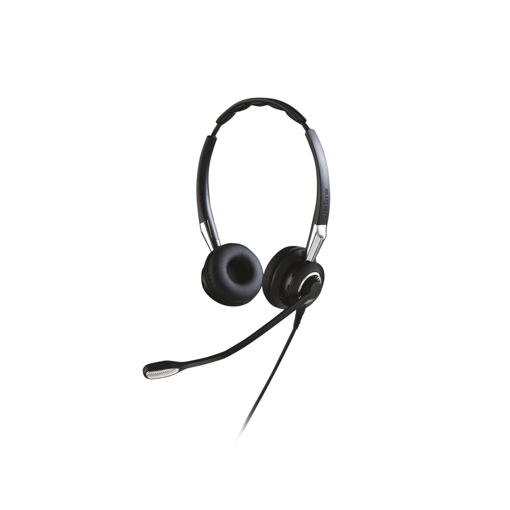BIZ 2400 DUO AURICULAR DE GRAN RENDIMIENTO PARA CONTACT CENTER CON CONEXIÓN QD (2409-820-205)-VoIP y Telefonía IP-JABRA-Bsai Seguridad & Controles
