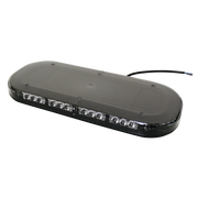 MINI BARRA DE 42 LED, ÁMBAR/BLANCO, 15 PULGADAS, SAE, MONTAJE FIJO CON TORNILLOS, 12-24 VCD, LENTE TRANSPARENTE-Barras de Luz / Torretas Vehiculares-SIGNALPRO-Bsai Seguridad & Controles