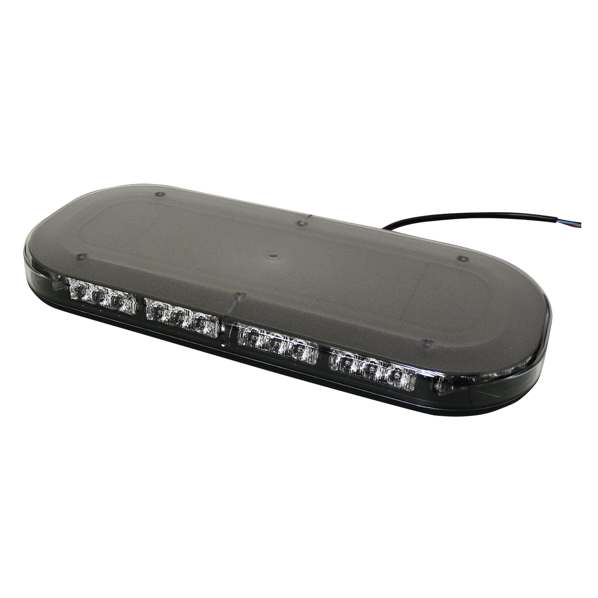 MINI BARRA DE 42 LED, ÁMBAR/BLANCO, 15 PULGADAS, SAE, MONTAJE FIJO CON TORNILLOS, 12-24 VCD, LENTE TRANSPARENTE-Barras de Luz / Torretas Vehiculares-SIGNALPRO-Bsai Seguridad & Controles