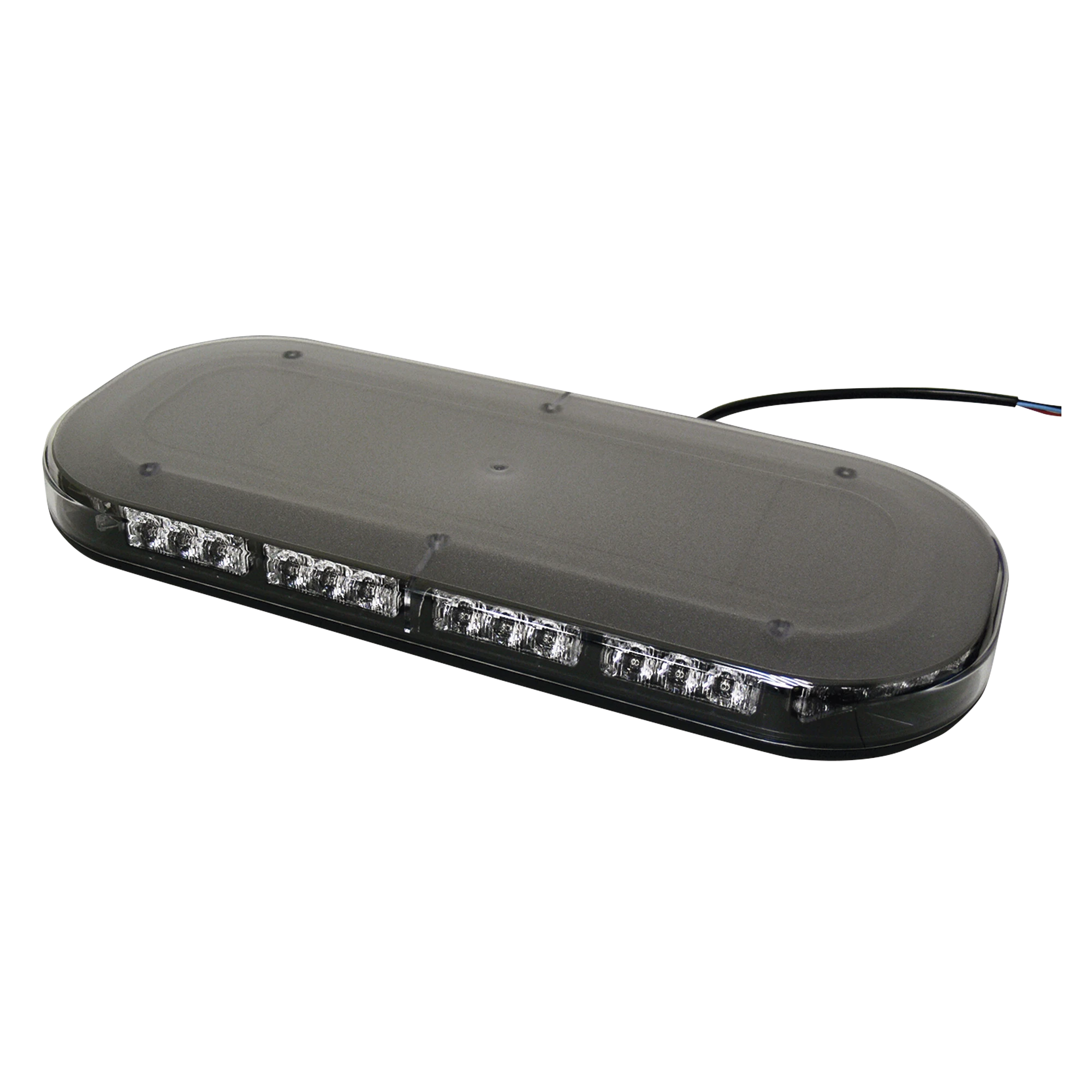 MINI BARRA DE 42 LED, ÁMBAR/BLANCO, 15 PULGADAS, SAE, MONTAJE FIJO CON TORNILLOS, 12-24 VCD, LENTE TRANSPARENTE-Barras de Luz / Torretas Vehiculares-SIGNALPRO-Bsai Seguridad & Controles