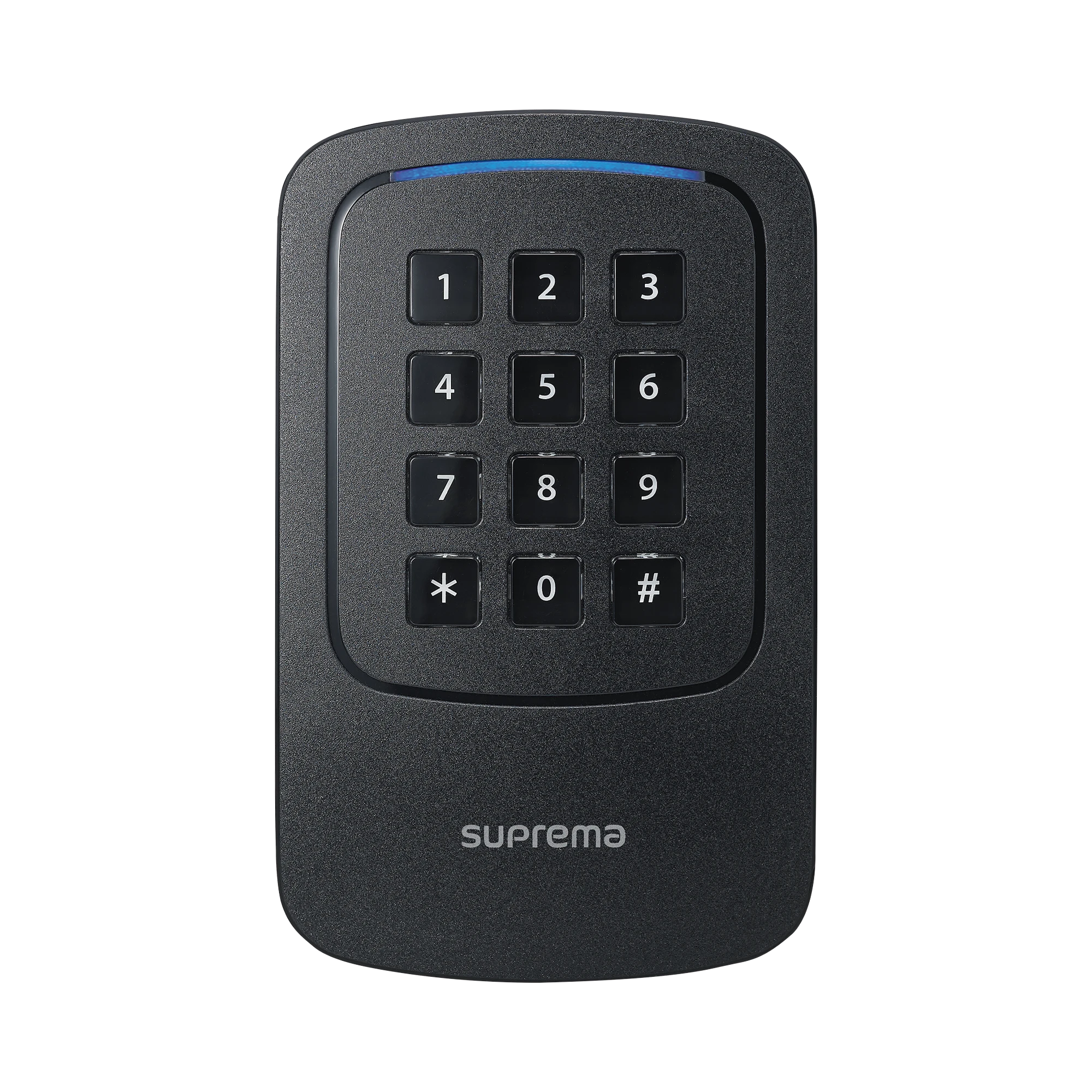 LECTOR CON TECLADO / CONTROLADOR /EXTERIOR/ MULTITECNOLGIA DE TARJETAS /NFC/ BLE-Lectoras y Tarjetas-SUPREMA-Bsai Seguridad & Controles