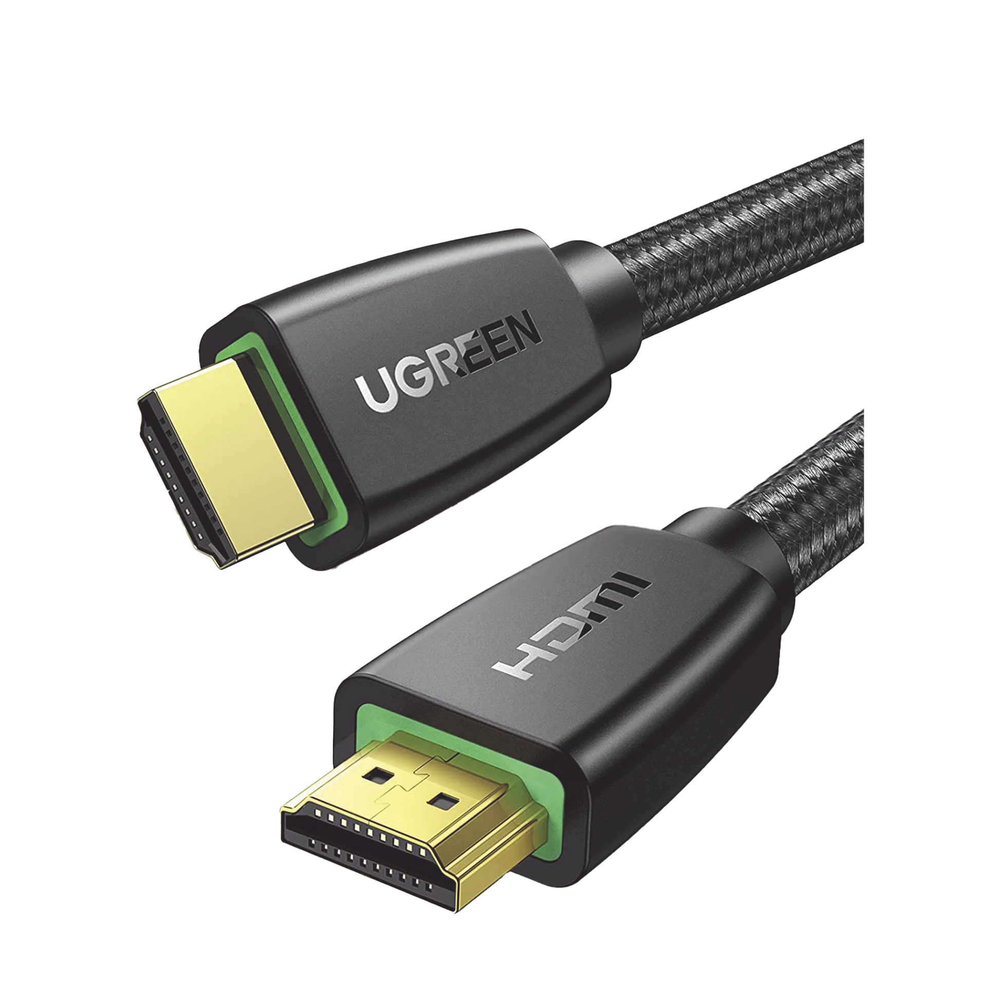 CABLE HDMI 2.0 DE NYLON TRENZADO / 1.5 M / 4K@60HZ / HDR / 3D / HEC (CANAL ETHERNET HDMI) / ARC (CANAL DE RETORNO DE AUDIO / COLOR PROFUNDO DE 48 BITS / AUDIO DE 32 CANALES / HDCP 2.2 /AUDIO DTS: X / 18 GBPS / BLINDAJE DE 4 CAPAS-Cables y Conectores-UGREEN-Bsai Seguridad & Controles