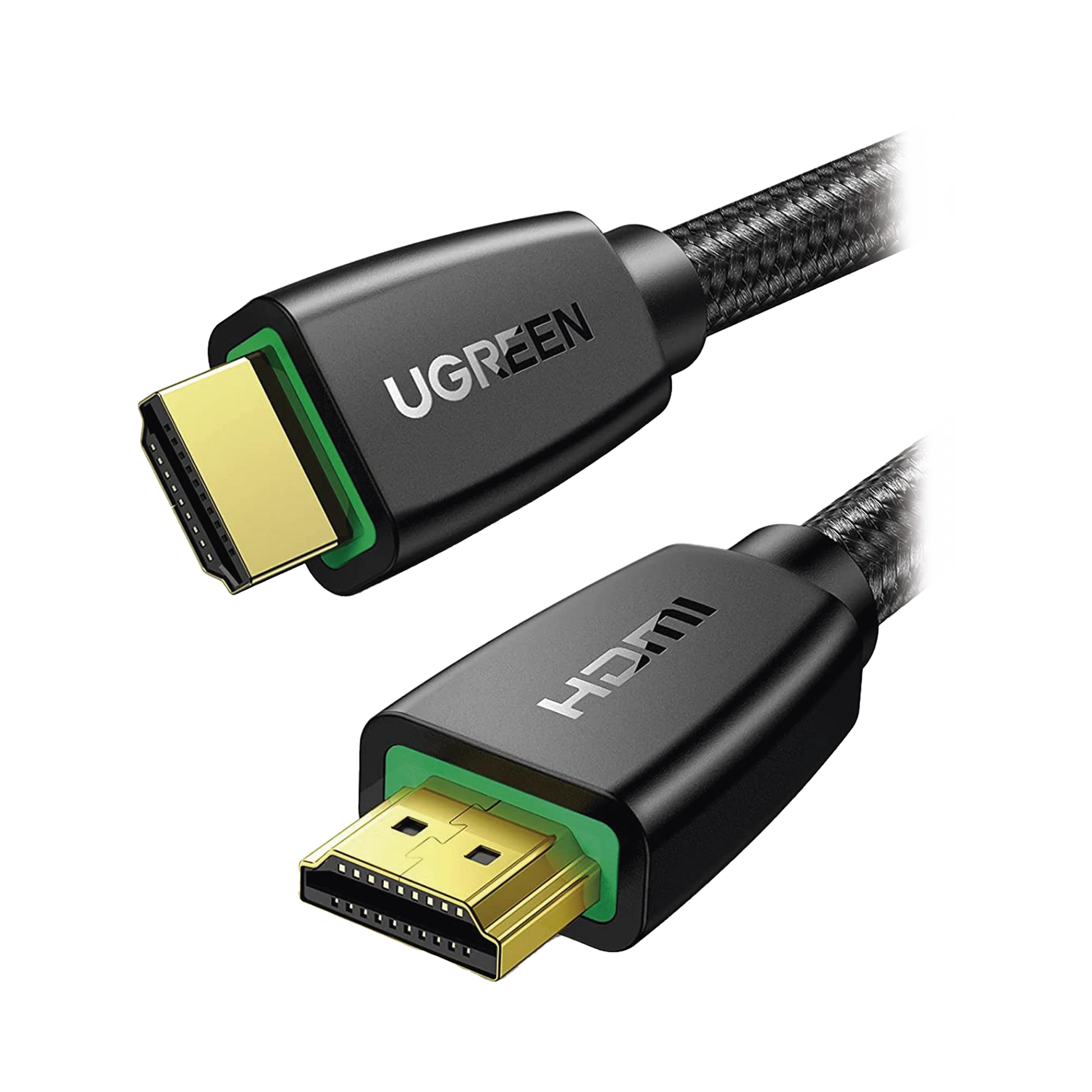 CABLE HDMI 2.0 DE NYLON TRENZADO / 5 M / 4K@60HZ / HDR / 3D / HEC (CANAL ETHERNET HDMI) / ARC (CANAL DE RETORNO DE AUDIO / COLOR PROFUNDO DE 48 BITS / AUDIO DE 32 CANALES / HDCP 2.2 /AUDIO DTS: X / 18 GBPS / BLINDAJE DE 4 CAPAS-Cables y Conectores-UGREEN-Bsai Seguridad & Controles
