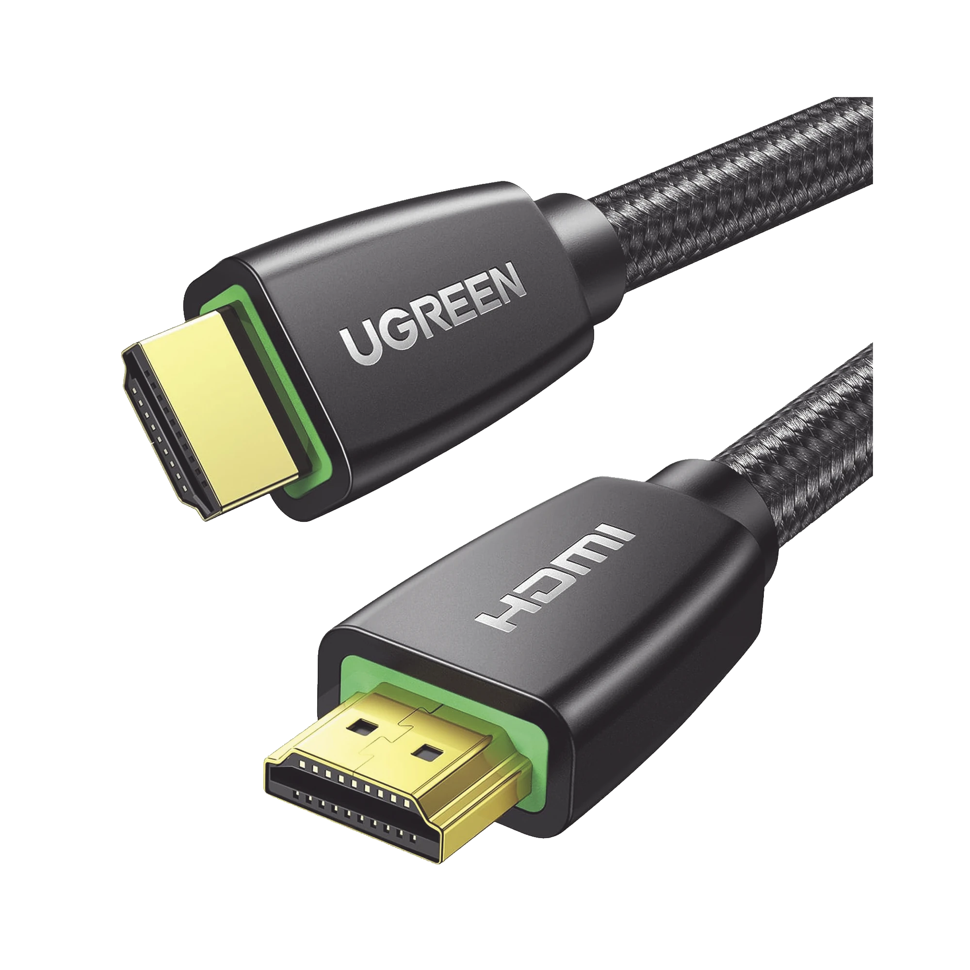 CABLE HDMI 2.0 DE NYLON TRENZADO / 10 M / 4K@60HZ / HDR / 3D / HEC (CANAL ETHERNET HDMI) / ARC (CANAL DE RETORNO DE AUDIO / COLOR PROFUNDO DE 48 BITS / AUDIO DE 32 CANALES / HDCP 2.2 /AUDIO DTS: X / 18 GBPS / BLINDAJE DE 4 CAPAS-Cables y Conectores-UGREEN-Bsai Seguridad & Controles