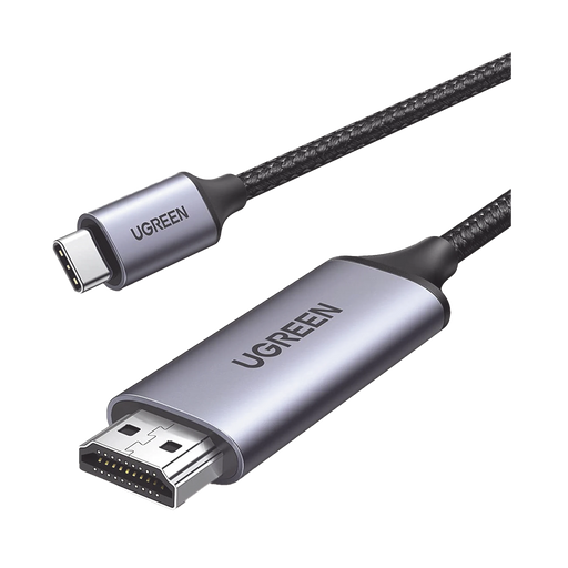 CABLE USB-C 3.1 A HDMI 4K / 1.5M / COMPATIBLE CON THUNDERBOLT 3 & 4 / ADAPTADOR TIPO-C A HDMI / 4K@60HZ / SOPORTA MODO ESPEJO Y MODO EXTENDIDO / CARCASA DE ALUMINIO / NYLON TRENZADO / CONECTOR NIQUELADO / BLINDAJE MULTICAPA-Cables y Conectores-UGREEN-50570-Bsai Seguridad & Controles