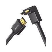 CABLE HDMI 2.0 EN ANGULO DE 90° / 2 M / 4K@60HZ / HDR / 3D / HEC (CANAL ETHERNET HDMI) / ARC (CANAL DE RETORNO DE AUDIO / CEC / 32 CANALES DE AUDIO / HDCP 2.2 / DOLBY ATMOS / 18 GBPS / BLINDAJE MÚLTIPLE-Cables y Conectores-UGREEN-Bsai Seguridad & Controles