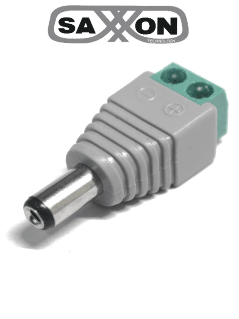 SAXXON PSUBR12H - BOLSA DE 10 CONECTORES MACHO PARA FUENTE DE PODER / RESISTENTE A LA OXIDACION / BLOQUE PARA ATORNILLAR POSITIVO Y NEGATIVO-Conectores de Energía-SAXXON-Bsai Seguridad & Controles