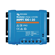 BLUESOLAR MPPT 100/20. CONTROLADOR SOLAR MPPT 20A, VOLTAJE SELECCIÓN AUTOMÁTICA: 12/24/48 VCC.-Energía Solar-VICTRON ENERGY-Bsai Seguridad & Controles