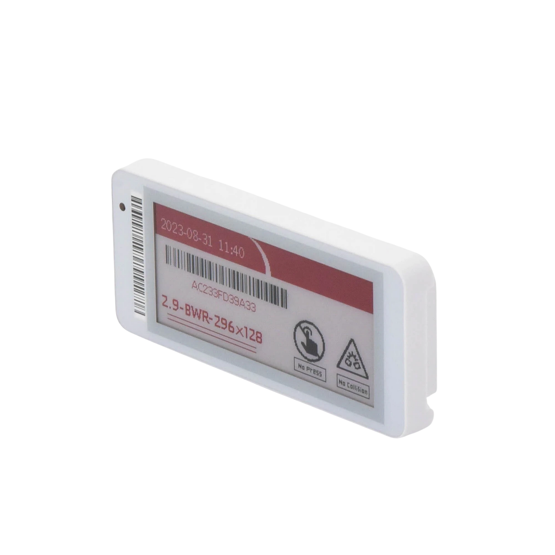 ETIQUETA DE TINTA ELECTRÓNICA / ESL / 2.9 PULGADAS / USO EN ESTANTES / BLUETOOTH-IoT, GPS y Telemática-ACCESSPRO-Bsai Seguridad & Controles