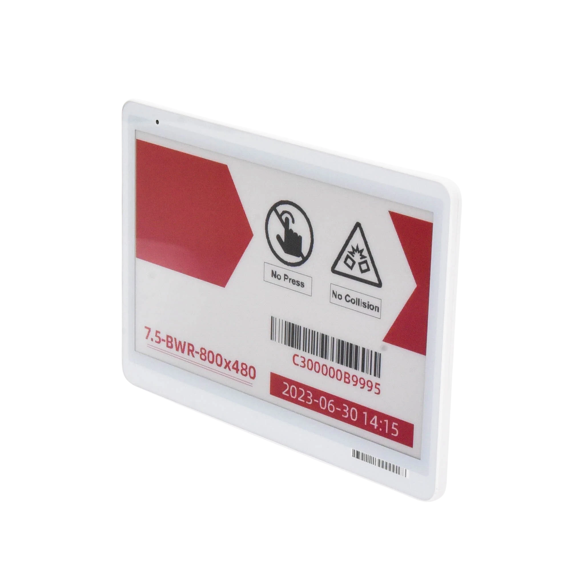 ETIQUETA DE TINTA ELECTRÓNICA / ESL / 7.5 PULGADAS / USO EN ESTANTES / BLUETOOTH-IoT, GPS y Telemática-ACCESSPRO-Bsai Seguridad & Controles