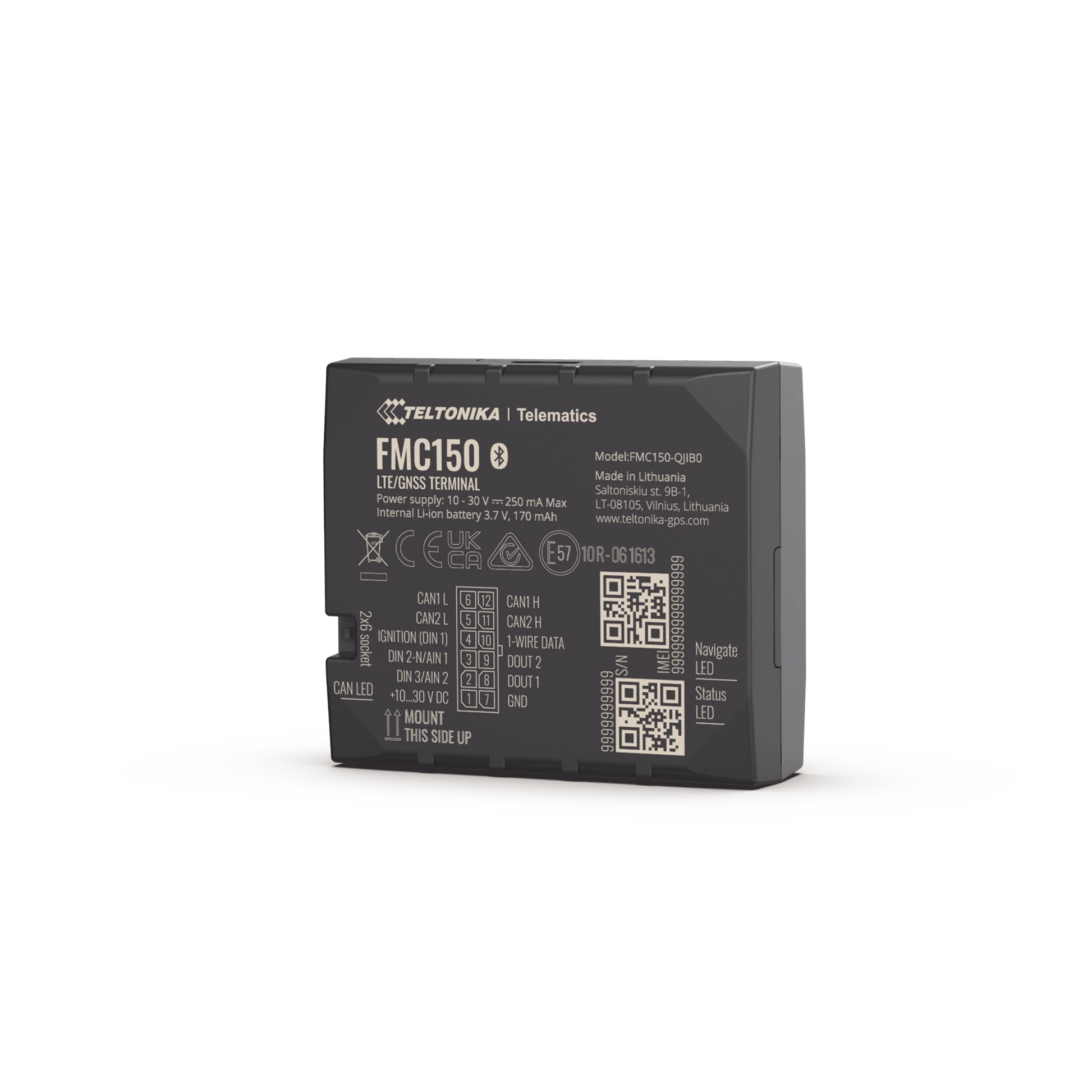 AVANZADO RASTREADOR VEHICULAR (GPS) 4G LTE CAT 1 CON LECTURA CAN / BLUETOOTH Y MÚLTIPLES ENTRADAS Y SALIDAS DIGITALES-IoT, GPS y Telemática-TELTONIKA-Bsai Seguridad & Controles