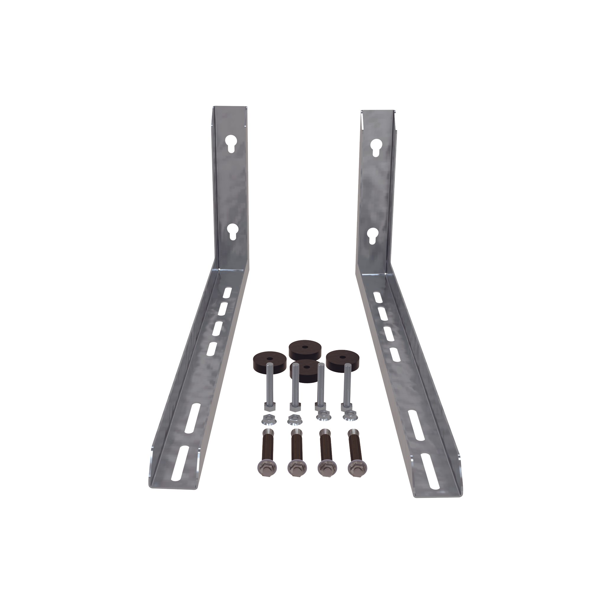 BASE MINI SPLIT / PARA CONDENSADOR O UNIDAD EXTERNA / GALVANIZADA / MONTAJE DE PARED / CAPACIDAD DE 1 A 3 TONELADAS / EPCOM INDUSTRIAL-Climatización / Refrigeración-EPCOM INDUSTRIAL-Bsai Seguridad & Controles