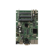 BOARD, 3 PUERTOS GIGABIT CON 5 RANURAS MINIPCI DE EXPANSIÓN HASTA MIMO 10X10-Enlaces PtP y PtMP-MIKROTIK-Bsai Seguridad & Controles