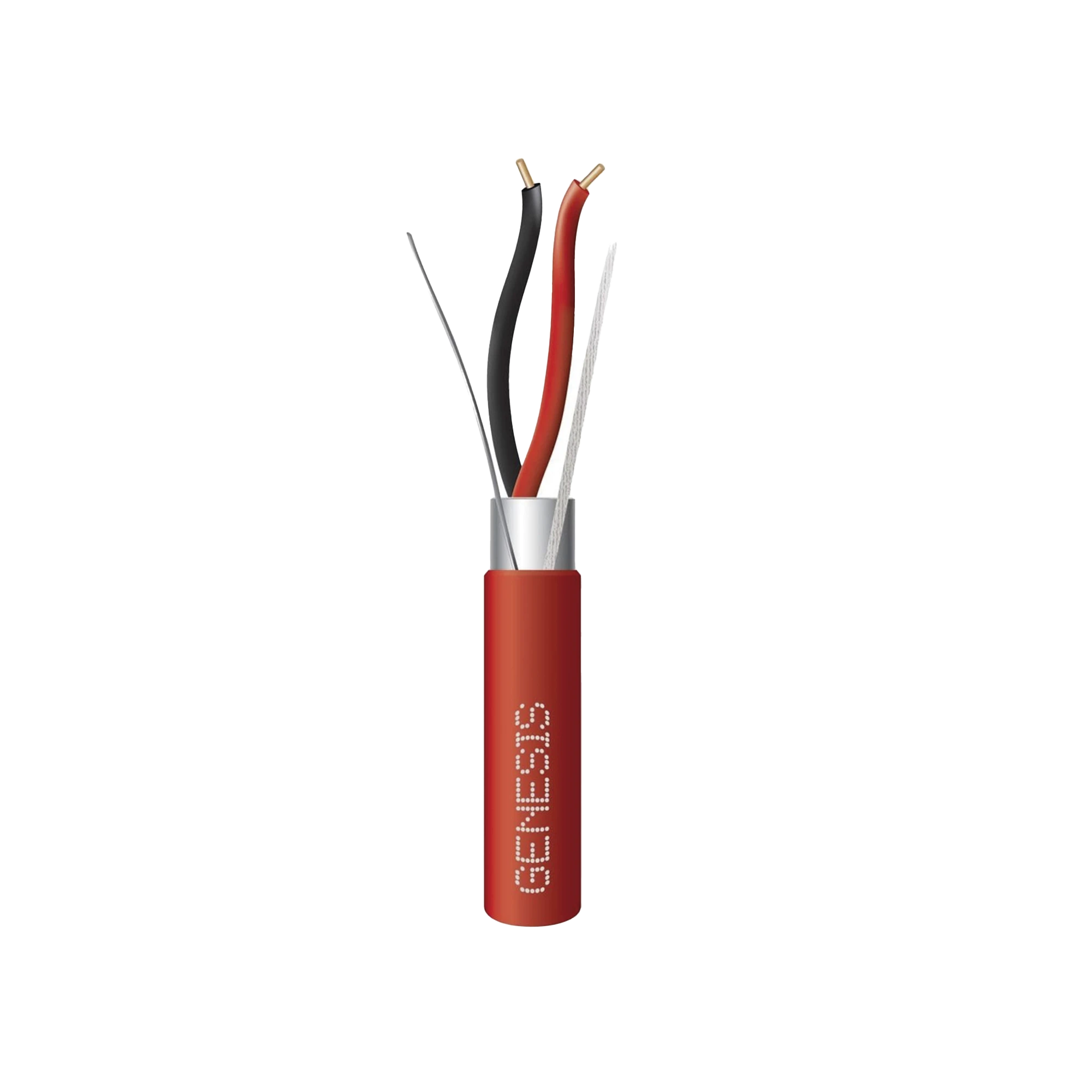 BOBINA DE 152 METROS 2 X 16 AWG BLINDADO PLENUM PARA ALARMAS DE INCENDIO-Cables-GENESIS-Bsai Seguridad & Controles