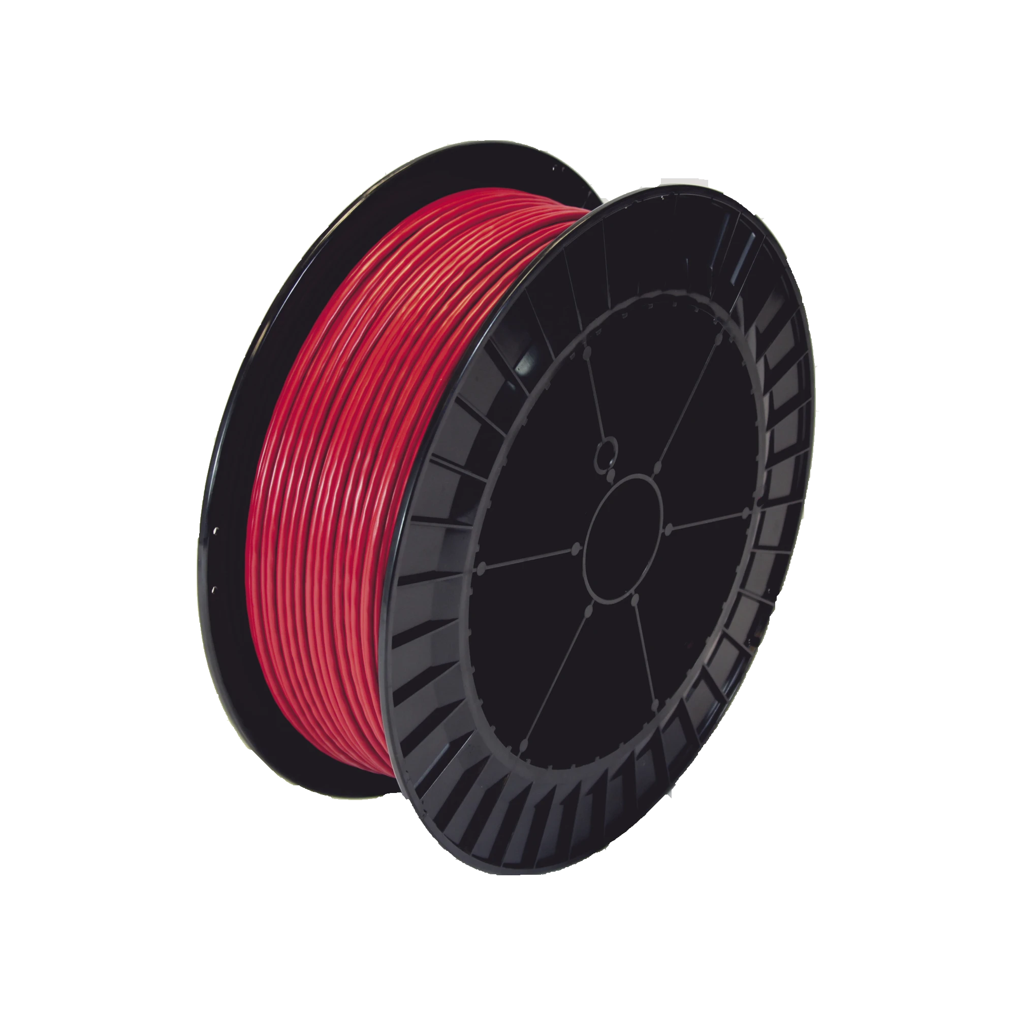 BOBINA DE 152 METROS DE CABLE DETECTOR DE CALOR, TEMPERATURA FIJA 68 GRADOS CELSIUS, RECUBRIMIENTO DE NYLON ROJO PARA APLICACIONES EN EXTERIOR, CON GUÍA ACERADA-Aplicaciones Especiales-SAFE FIRE DETECTION INC.-Bsai Seguridad & Controles