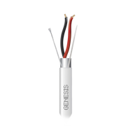 BOBINA DE 305 M DE CABLE 2X22 AWG BLINDADO, RISER, PLENUM DE COLOR BLANCO, PARA APLICACIONES DE AUDIO, SEGURIDAD Y CONTROL-Accesorios Control de Acceso-HONEYWELL HOME RESIDEO-Bsai Seguridad & Controles