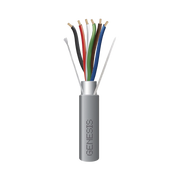 BOBINA DE 305 M DE CABLE 6X22 AWG BLINDADO, PLENUM DE COLOR GRIS, PARA APLICACIONES DE AUDIO, SEGURIDAD Y CONTROL-Accesorios Control de Acceso-HONEYWELL HOME RESIDEO-Bsai Seguridad & Controles