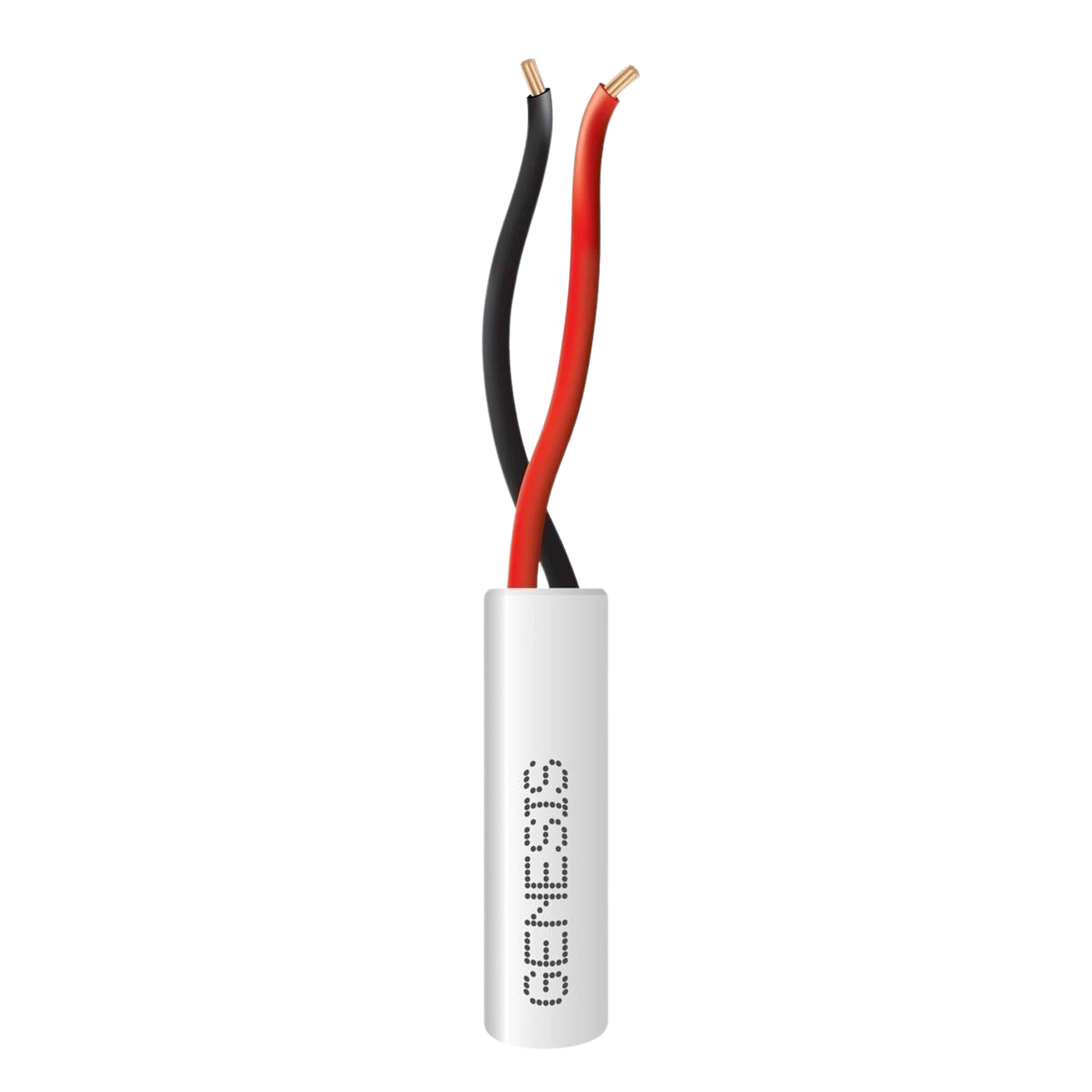 BOBINA DE 305 METROS DE CABLE / 2X22 AWG / COLOR BLANCO / USO INTERIOR / RISER / PARA SISTEMAS DE INTRUSIÓN Y AUTOMATIZACIÓN-Cables-GENESIS-Bsai Seguridad & Controles
