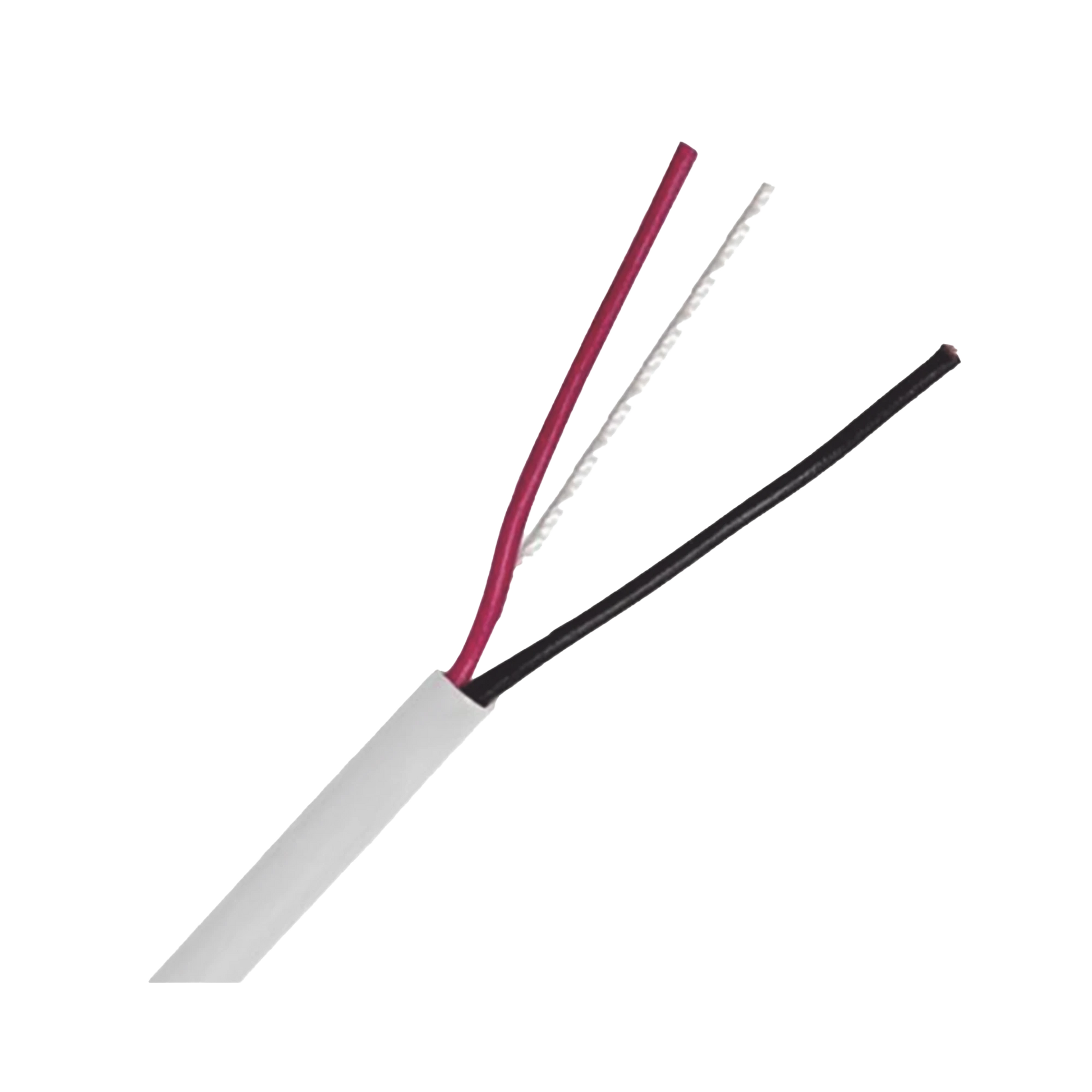 BOBINA DE CABLE 305 METROS: 2 X 18 AWG, COLOR BLANCO, CM, PARA SISTEMAS DE SEGURIDAD Y ALARMAS-Cables-LINKEDPRO-LP218W/1000-Bsai Seguridad & Controles