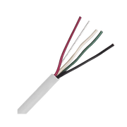 BOBINA DE CABLE 305 METROS: 4 X 18 AWG, COLOR BLANCO, CM, PARA SISTEMAS DE SEGURIDAD Y ALARMAS-Cables-LINKEDPRO-Bsai Seguridad & Controles