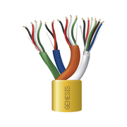 BOBINA DE CABLE DE 305 METROS / COLOR AMARILLO / COMPUESTO POR 6 X 22 AWG BLINDADO, 4 X 18 AWG, 4 X 22 AWG, Y 2 X 22 AWG / PARA APLICACIONES EN CONTROL DE ACCESO-Accesorios-GENESIS-2196-1002-Bsai Seguridad & Controles