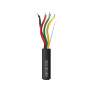 BOBINA DE CABLE DE 305M 4 X 14 AWG / CABLE DIRECT BURIAL / COLOR NEGRO-Cables-GENESIS-4154-1008-Bsai Seguridad & Controles