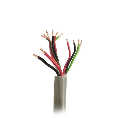 BOBINA DE CABLE DE 500 METROS DE COLOR GRIS PARA SISTEMAS DE ALARMAS DE INTRUSIÓN Y CONTROL DE ACCESO. ( 5 PARES CALIBRE 22) ( 1 PAR CALIBRE 18 )-Cableado-VIAKON-COMPOSITE-CBL/500-Bsai Seguridad & Controles