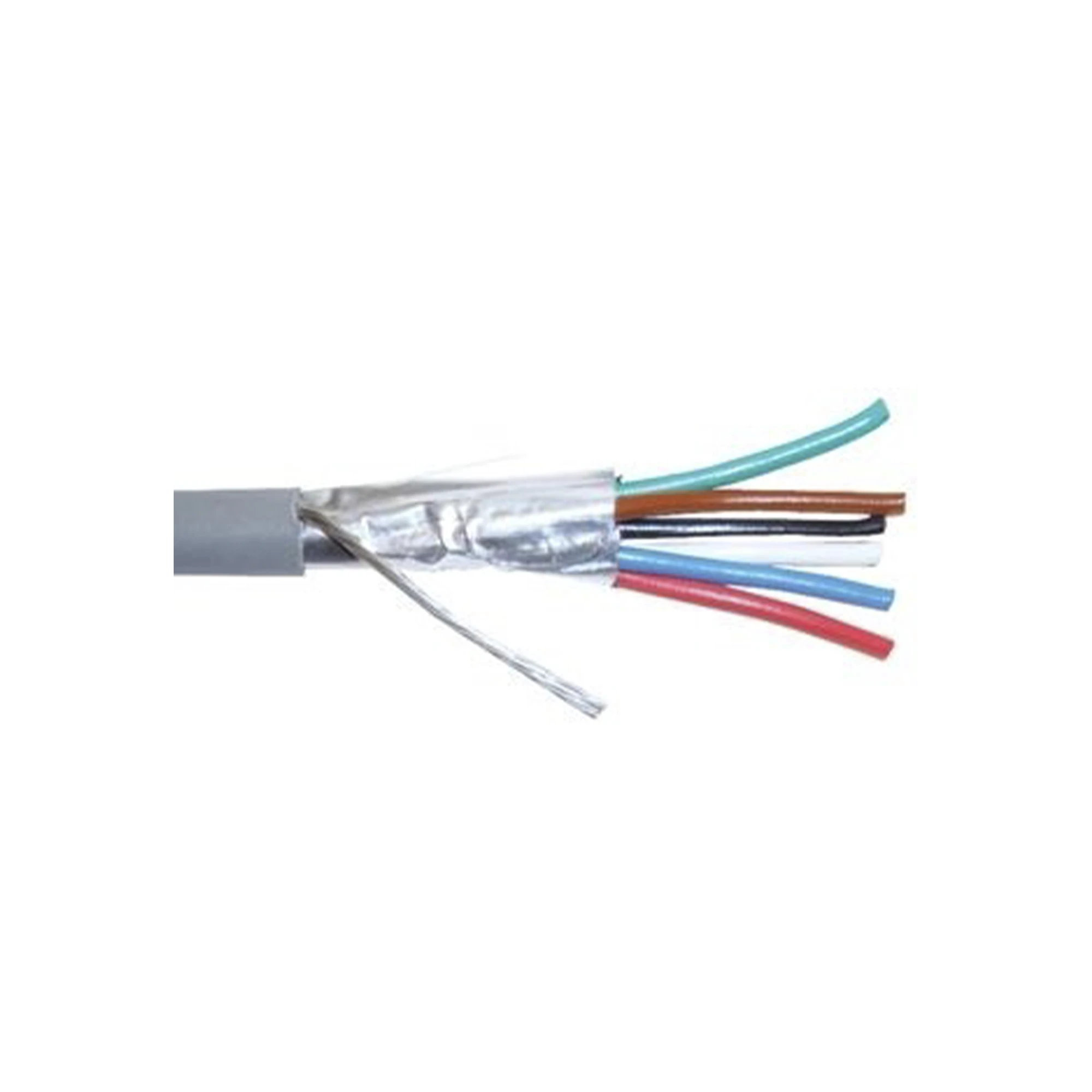 BOBINA DE CABLE EN COLOR GRIS, DE 152 METROS DE 3 PARES CALIBRE 20 BLINDADO PARA APLICACIONES EN CONTROL DE ACCESO, AUDIO E INSTRUMENTACIÓN-Cableado-VIAKON-Bsai Seguridad & Controles