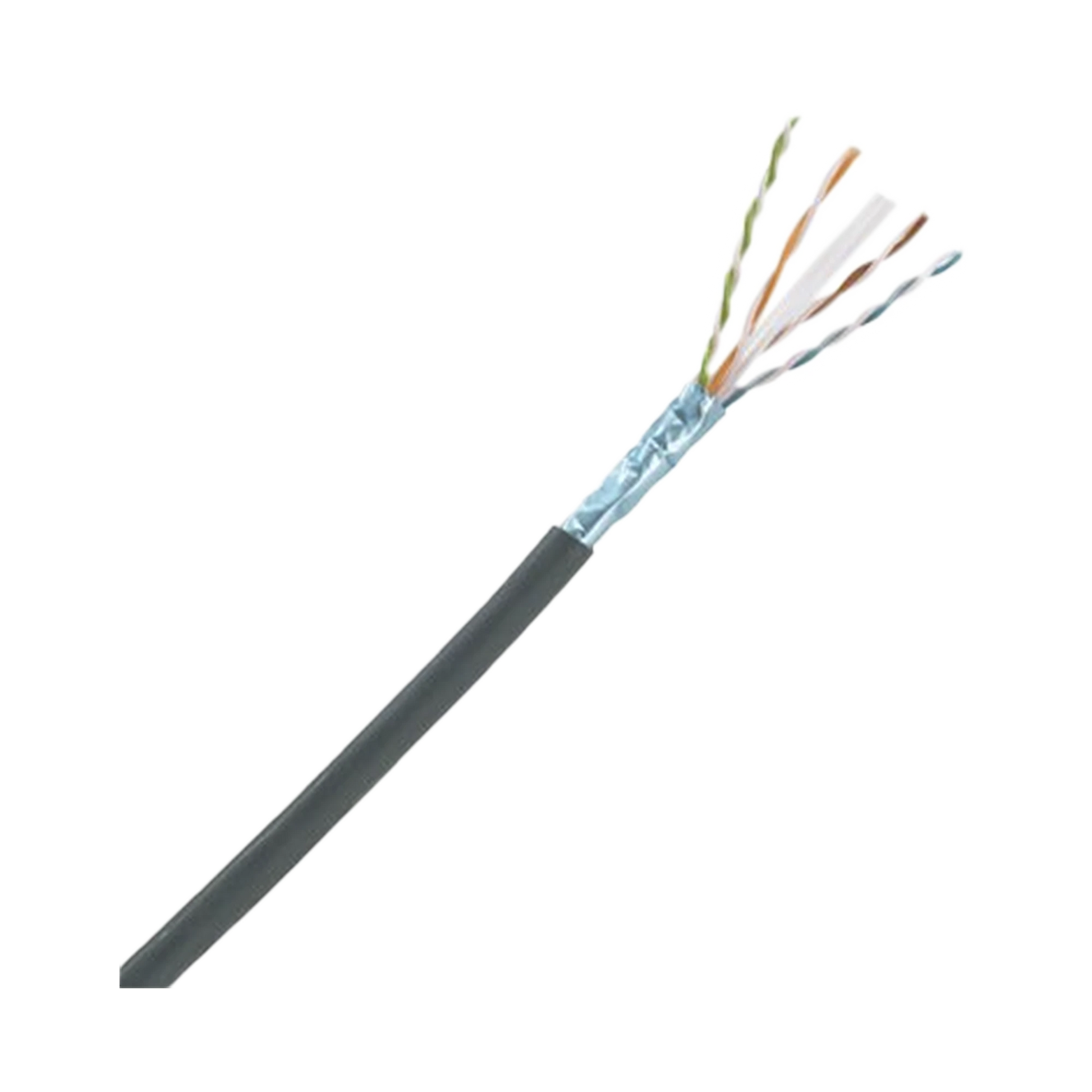 BOBINA DE CABLE PLANTA EXTERNA CON GEL, DE 4 PARES, CAT6A, UTP, COLOR NEGRO, 305M-Cableado-PANDUIT-Bsai Seguridad & Controles
