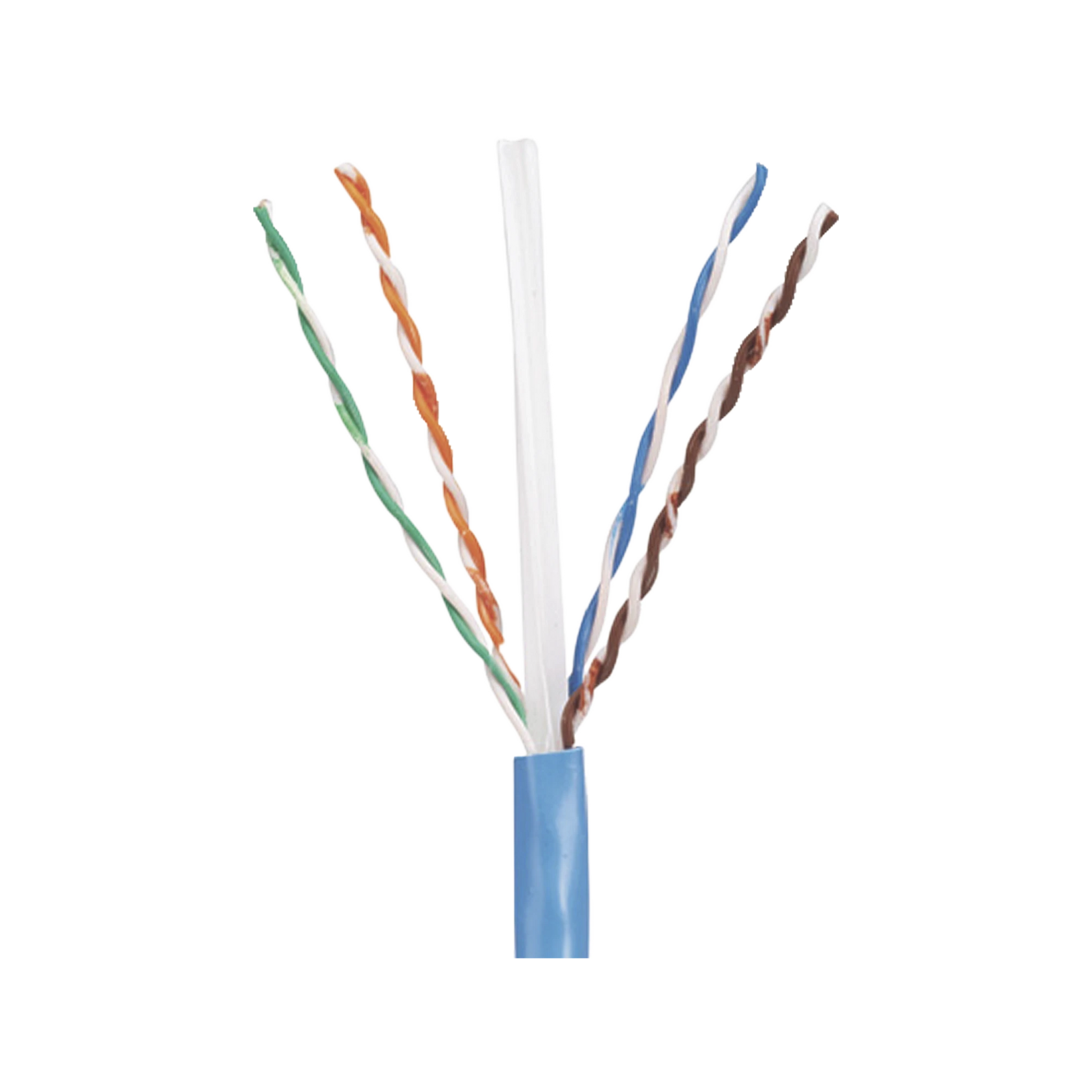 BOBINA DE CABLE UTP 305 M. DE COBRE, PANNET, AZUL, CATEGORÍA 5E (24 AWG), RISER (CMR), DE 4 PARES-Cableado-PANDUIT-Bsai Seguridad & Controles