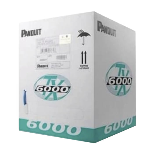BOBINA DE CABLE UTP 305 M. DE COBRE, TX6000™ PANNET, REELEX, VERDE, CATEGORÍA 6 MEJORADO (23 AWG), PVC (CM), DE 4 PARES-Cables y Conectores-PANDUIT-Bsai Seguridad & Controles