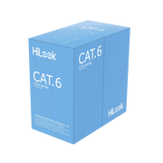 BOBINA DE CABLE UTP 305 MTS / CAT 6 (24 AWG) / COLOR BLANCO / PVC (CM) / USO EN INTERIOR / CCA (COBRE CON ALUMINIO) / APLICACIONES DE CCTV Y REDES DE DATOS-Cables y Conectores-HILOOK BY HIKVISION-NC-1LN6UU/CCA-Bsai Seguridad & Controles