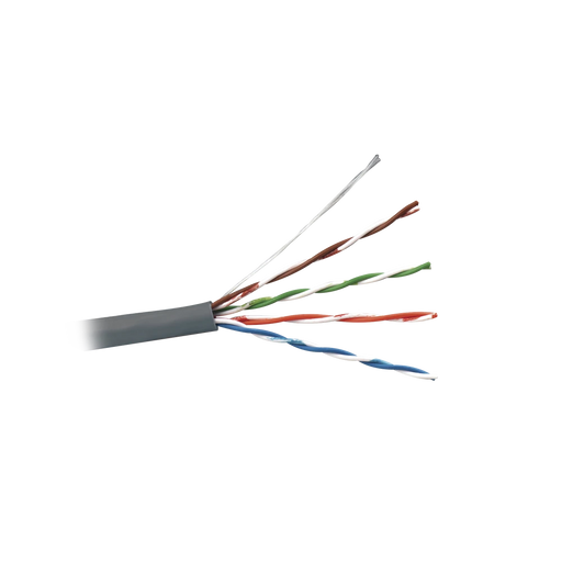 BOBINA DE CABLE UTP DE 4 PARES, CAT5E, PVC (CM), COLOR GRIS, 24 AWG, 305M-Cableado-SIEMON-9C5M4-E2-Bsai Seguridad & Controles