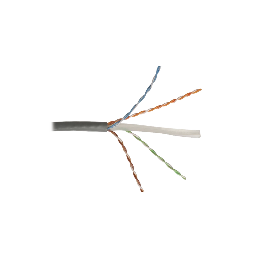 BOBINA DE CABLE UTP DE 4 PARES, CAT6, PVC (CMR), COLOR GRIS, 23 AWG, 305M-Cableado-SIEMON-Bsai Seguridad & Controles