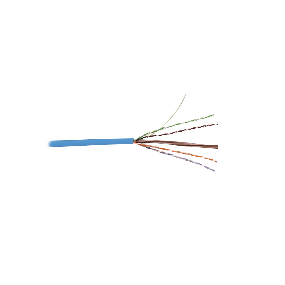BOBINA DE CABLE UTP DE 4 PARES, CAT6, PVC (CM), COLOR AZUL, 24 AWG, 305M-Cableado-SIEMON-Bsai Seguridad & Controles