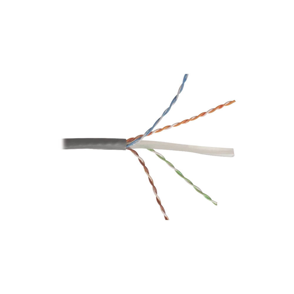 BOBINA DE CABLE UTP DE 4 PARES, CAT6, PVC (CM), COLOR GRIS, 23 AWG, 305M-Cableado-SIEMON-Bsai Seguridad & Controles